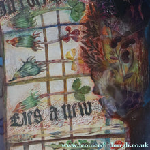 Load image into Gallery viewer, SCOTTISH ART. Gouache &amp; Wax Drawing by Sylvia von Hartmann Entitled "In Every End Lies a New Beginning"
