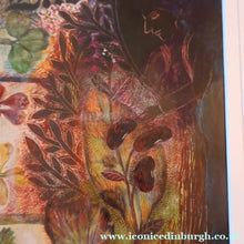 Load image into Gallery viewer, SCOTTISH ART. Gouache &amp; Wax Drawing by Sylvia von Hartmann Entitled "In Every End Lives a New Beggining"
