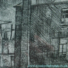 Load image into Gallery viewer, Scottish Art Ian Fleming Comment Series Pencil Signed Etching and Aquatint
