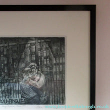 Load image into Gallery viewer, SCOTTISH ART: Ian Fleming (1906 - 1994). Original Etching Entitled ’Love Is Where You Find It’. Comment Series No. 8
