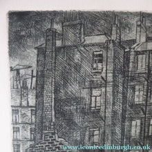 Load image into Gallery viewer, Scottish Art Ian Fleming Comment Series Pencil Signed Etching and Aquatint
