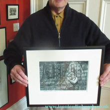 Load image into Gallery viewer, SCOTTISH ART: Ian Fleming (1906 - 1994). Original Etching Entitled ’Love Is Where You Find It’. Comment Series No. 8
