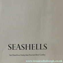 Load image into Gallery viewer, SCOTTISH ART. Limited Edition Screenprint "Seashells" (1971) by Ian Hamilton Finlay
