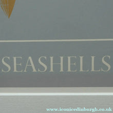 Load image into Gallery viewer, SCOTTISH ART. Limited Edition Screenprint "Seashells" (1971) by Ian Hamilton Finlay
