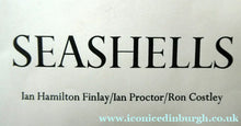 Load image into Gallery viewer, SCOTTISH ART. Limited Edition Screenprint "Seashells" (1971) by Ian Hamilton Finlay
