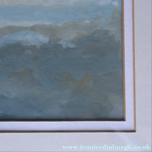 Load image into Gallery viewer, SCOTTISH ART. Vintage Scottish Seascape Gouache Painting by Irene HALLIDAY
