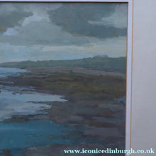 Load image into Gallery viewer, SCOTTISH ART. Vintage Scottish Seascape Gouache Painting by Irene HALLIDAY

