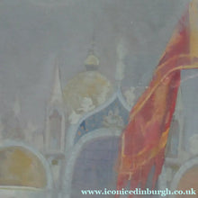 Load image into Gallery viewer, Scottish Art Watercolour Painting by Irene Halliday Venice St Mark's Square
