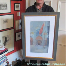 Load image into Gallery viewer, Scottish Art Watercolour Painting by Irene Halliday Venice St Mark's Square

