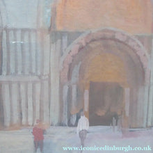 Load image into Gallery viewer, Scottish Art Watercolour Painting by Irene Halliday Venice St Mark's Square
