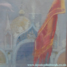 Load image into Gallery viewer, Scottish Art Watercolour Painting by Irene Halliday Venice St Mark's Square
