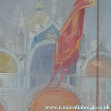 Load image into Gallery viewer, Scottish Art Watercolour Painting by Irene Halliday Venice St Mark's Square
