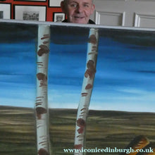 Load image into Gallery viewer, Large 1980s Oil on Canvas by Jack Knox (1936 - 2015). Signed and Titled "On the Moors"
