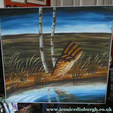 Load image into Gallery viewer, Large 1980s Oil on Canvas by Jack Knox (1936 - 2015). Signed and Titled "On the Moors"
