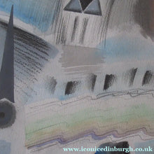 Load image into Gallery viewer, Scottish Art Watercolour Constuctivist Art After Lissitzky Over Rannoch James Campell Brady
