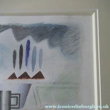 Load image into Gallery viewer, Scottish Art Watercolour Constuctivist Art After Lissitzky Over Rannoch James Campell Brady
