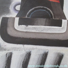 Load image into Gallery viewer, Scottish Art Watercolour Constuctivist Art After Lissitzky Over Rannoch James Campell Brady
