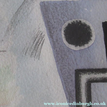 Load image into Gallery viewer, Scottish Art Watercolour Constuctivist Art After Lissitzky Over Rannoch James Campell Brady
