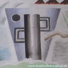 Load image into Gallery viewer, Scottish Art Watercolour Constuctivist Art After Lissitzky Over Rannoch James Campell Brady
