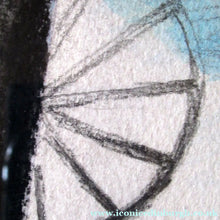 Load image into Gallery viewer, Scottish Art Watercolour Constuctivist Art After Lissitzky Over Rannoch James Campell Brady
