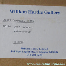Load image into Gallery viewer, Scottish Art Watercolour Constuctivist Art After Lissitzky Over Rannoch James Campell Brady
