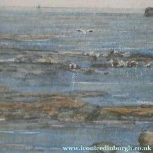 Load image into Gallery viewer, 1870s Victorian Watercolour SCOTTISH ART by James Cassie The Bass Rock

