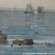 Load image into Gallery viewer, 1870s Victorian Watercolour SCOTTISH ART by James Cassie The Bass Rock
