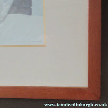 Load image into Gallery viewer, James Fairgrieve 1980s Study of a White Rooster in the Snow
