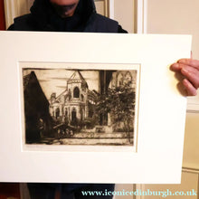 Load image into Gallery viewer, SCOTTISH ART. James McIntosh Patrick (1907 - 1998)  Notre Dames, Bruges. Very Rare Early 1920s Etching
