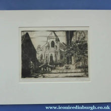 Load image into Gallery viewer, SCOTTISH ART. James McIntosh Patrick (1907 - 1998)  Notre Dames, Bruges. Very Rare Early 1920s Etching
