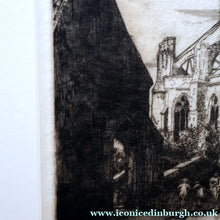 Load image into Gallery viewer, SCOTTISH ART. James McIntosh Patrick (1907 - 1998)  Notre Dames, Bruges. Very Rare Early 1920s Etching
