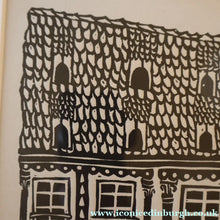 Load image into Gallery viewer, SCOTTISH ART. Jane Hyslop (RSA). Linocut Entitled "La Petite France, (Strasbourg)"
