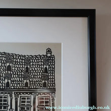 Load image into Gallery viewer, SCOTTISH ART. Jane Hyslop (RSA). Linocut Entitled "La Petite France, (Strasbourg)"
