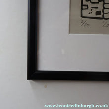 Load image into Gallery viewer, SCOTTISH ART. Jane Hyslop (RSA). Linocut Entitled "La Petite France, (Strasbourg)"
