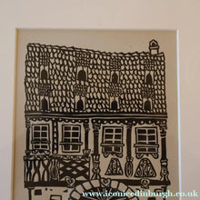 Load image into Gallery viewer, SCOTTISH ART. Jane Hyslop (RSA). Linocut Entitled "La Petite France, (Strasbourg)"
