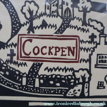 Load image into Gallery viewer, SCOTTISH ART. Jane Hyslop (RSA). Linocut Entitled: Map of Midlothian. ARTIST'S PROOF. Framed
