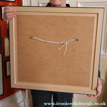 Load image into Gallery viewer, SCOTTISH ART. Jane Hyslop (RSA). Linocut Entitled: Map of Midlothian. ARTIST'S PROOF. Framed
