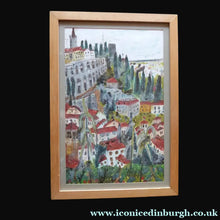 Load image into Gallery viewer, SCOTTISH ART. Jane Hyslop RSA (Elect). Original Watercolour Painting Entitled "Verona". Signed and dated 1989

