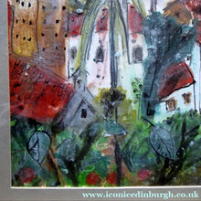 Load image into Gallery viewer, Scottish Art for Sale. Jan Hyslop Original Watercolour Painting Verona 1980s
