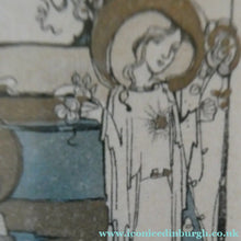 Load image into Gallery viewer, SCOTTISH ART. JESSIE M. KING. Original Bookplate / Lithograph for Fred JM Christie (c 1906)

