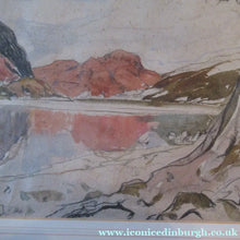 Load image into Gallery viewer, Kate Cameron Watercolour Highland Landscape Scottish Art
