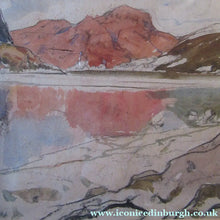 Load image into Gallery viewer, Kate Cameron Watercolour Highland Landscape Scottish Art
