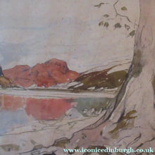 Load image into Gallery viewer, Kate Cameron Watercolour Highland Landscape

