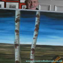 Load image into Gallery viewer, Large 1980s Oil on Canvas by Jack Knox (1936 - 2015). Signed and Titled "On the Moors"
