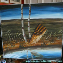 Load image into Gallery viewer, Large 1980s Oil on Canvas by Jack Knox (1936 - 2015). Signed and Titled "On the Moors"

