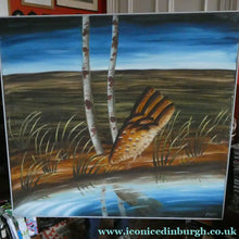 Load image into Gallery viewer, Large 1980s Oil on Canvas by Jack Knox (1936 - 2015). Signed and Titled "On the Moors"
