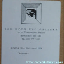 Load image into Gallery viewer, Sylvia von Hartmann Autumn Pencil Signed Lithograph Scottish Art for Sale
