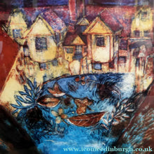 Load image into Gallery viewer, Sylvia von Hartmann Pencil Signed Lithograph White Horse Close Edinburgh
