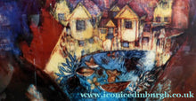 Load image into Gallery viewer, Sylvia von Hartmann Pencil Signed Lithograph White Horse Close Edinburgh
