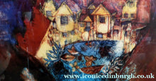 Load image into Gallery viewer, Sylvia von Hartmann Pencil Signed Lithograph White Horse Close Edinburgh
